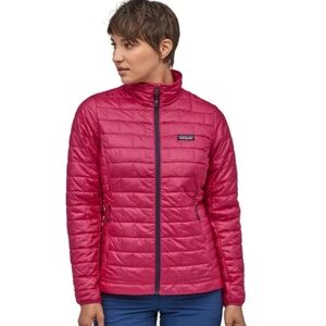 Patagonia Nano Puff Jacket Pink Extra Small